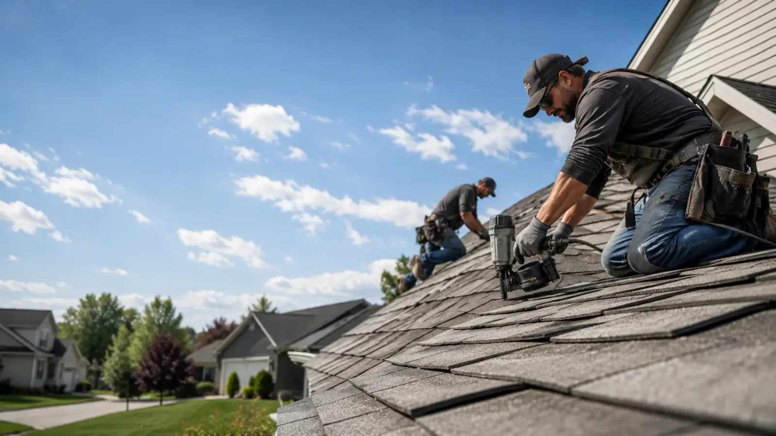 Storm Damage Roof Repair in Bronson, KS near me